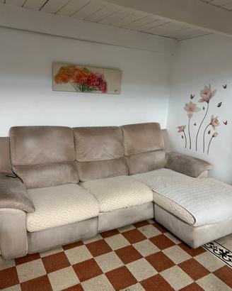 Divano con penisola