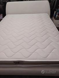 letto matrimoniale contenitore, e materasso matrim