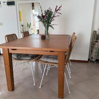 tavolo di legno allungabile