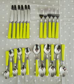 Set posate acciaio inox