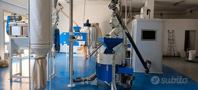 Impianto di molitura cereali a pietra 200 kg/h