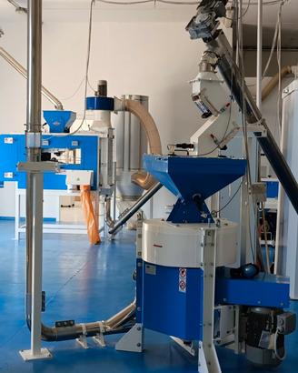 Impianto di molitura cereali a pietra 200 kg/h
