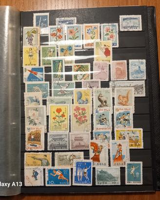 album francobolli della korea 