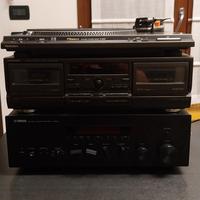 impianto stereo technics Yamaha 
