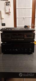 impianto stereo technics Yamaha 