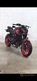 Yamaha MT07 2021 Storm Fluo Depo a libretto