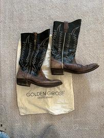Stivali in pelle Golden Goose