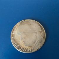 moneta mussolini rara