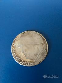 moneta mussolini rara