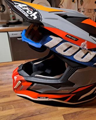 casco Airoh come nuovo usato due volte