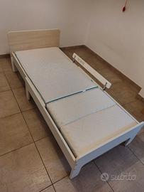 letto allungabile Ikea SLAKT