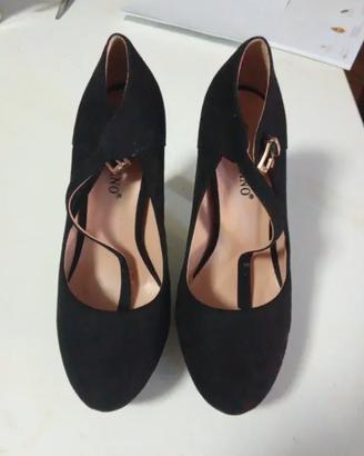Scarpe con tacco nere Tupano 37
