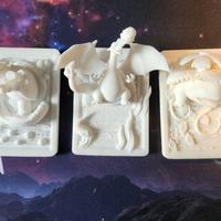 Pokémon Charizard Blastoise Venusaur 3D Card