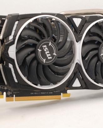 scheda video GPU MSI RX 570 armor OC 8GB RAM gddr5