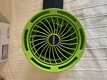 Ventilatore Portatile  Pannello Solare Campeggio