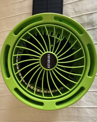 Ventilatore Portatile  Pannello Solare Campeggio