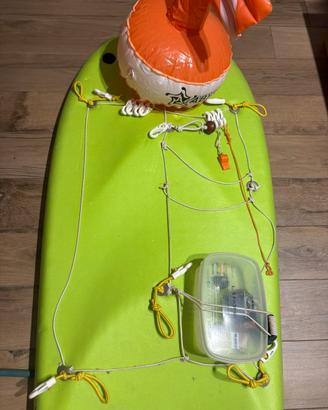 Plancia rigida pescasub allestita professionale