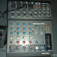 Mixer Proel M-6 Channel