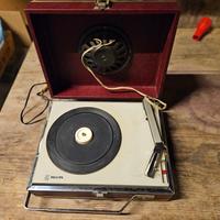 Giradischi valigetta Philips vintage