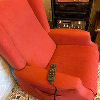 Poltrona elettrica con massaggio