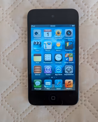 Apple iPod Touch 4ª Generazione 16GB Nero + cavo