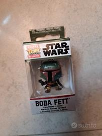 funko pop portachiavi star wars boba fett