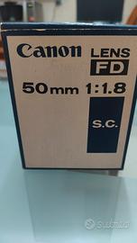 zoom Canon Lens FD 50 mm
