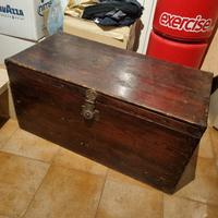 baule in legno antico