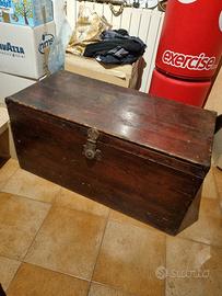 baule in legno antico