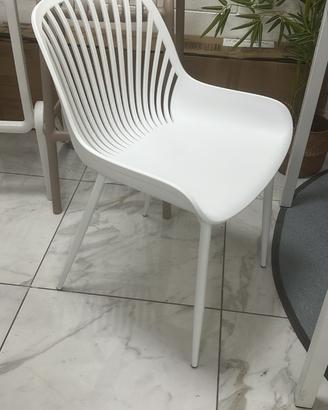 Sedie bianche cucina