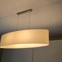 Lampadario a Sospensione Paralume 2 luci