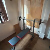 Panca piana per palestra