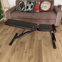 Panca pesi _addominali regolabile e pieghevole