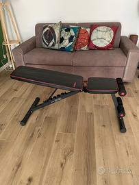 Panca pesi _addominali regolabile e pieghevole