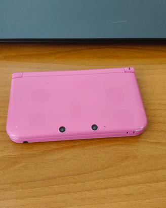 Nintendo 3ds XL rosa con caricatore e gioco dZelda