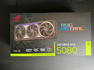 Asus RTX 5080 Rog Astral OC Edition