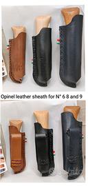 fodero custodia Opinel_6_8_9 in pelle o cuoio
