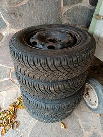 pneumatici invernali 5x100 polo Ibiza Skoda 