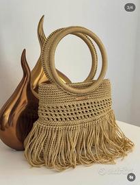 borsa  crochet  fatte a mano