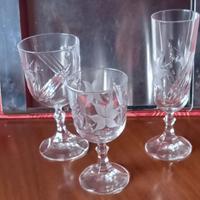 Bicchieri cristallo 
