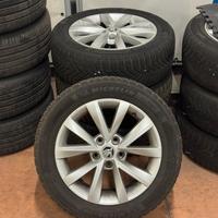 Cerchi e gomme skoda octavia 16 pollici