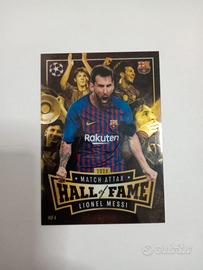 Figurina  MESSI  MATCH ATTAX  HALL OF FAME 2024