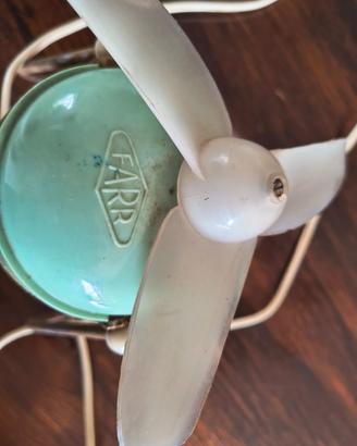 Ventilatore da scrivania FARR,  vintage