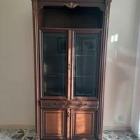 Credenza con vetrina in LEGNO