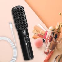 Mini Termo Spazzola Portatile per Capelli Piastra