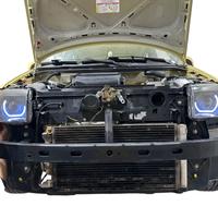 Fari Bi-LED Angel Eyes Plug & Play per Fiat Panda