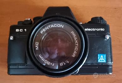 Fotocamera analogica Praktica BC1 flash/obiettivi