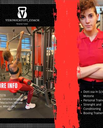 Personal Trainer, Massaggiatrice sportiva Milano