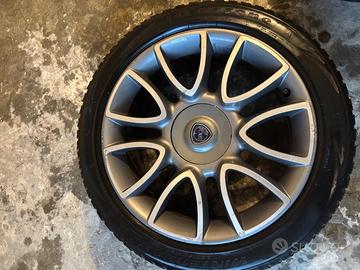 4 cerchi in lega Lancia Delta 17” + 4 gomme 225/45