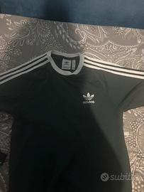 Maglietta verde scuro uomo adidas taglia S